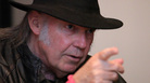 Neil Young in conversation with NPR's Bob Boilen. Neil Young in conversation with NPR's Bob Boilen.