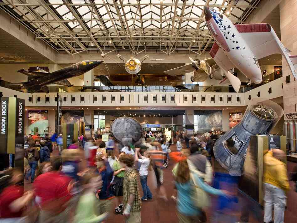Where's the moon rock? Curators say national treasures are often overlooked in the museum's current display, which hasn't changed much since 1976. Where's the moon rock? Curators say national treasures are often overlooked in the museum's current display, which hasn't changed much since 1976.