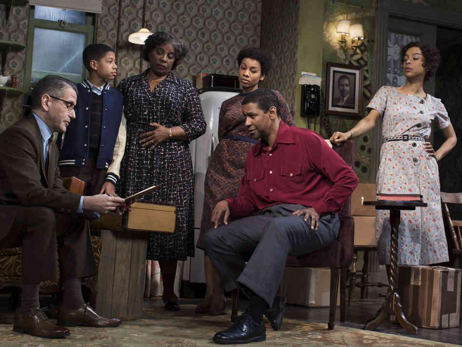 Ten years after first directing A Raisin in the Sun on Broadway, Kenny Leon is back with a new rendition of the play, starring Denzel Washington and Sophie Okonedo. (Also pictured, from left: David Cromer, Bryce Clyde Jenkins, LaTanya Richardson Jackson and Anika Noni Rose). Ten years after first directing A Raisin in the Sun on Broadway, Kenny Leon is back with a new rendition of the play, starring Denzel Washington and Sophie Okonedo. (Also pictured, from left: David Cromer, Bryce Clyde Jenkins, LaTanya Richardson Jackson and Anika Noni Rose).