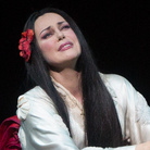 Kristine Opolais made her Madama Butterfly debut as Cio-Cio-San, only to get a last-minute call to play Mimi in La Boheme. Kristine Opolais made her Madama Butterfly debut as Cio-Cio-San, only to get a last-minute call to play Mimi in La Boheme.