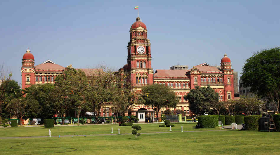 Yangon's Queen Anne-style High Court was partly abandoned when the government of Myanmar moved the capital to Naypyidaw in 2005.