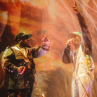 Big Boi (left) and Andre 3000 perform on stage at Coachella during the first stop on OutKast's reunion tour. Big Boi (left) and Andre 3000 perform on stage at Coachella during the first stop on OutKast's reunion tour.