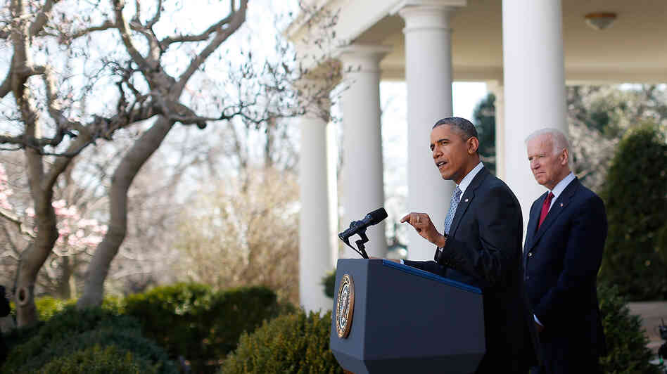 President Obama announced in early April that more than 7 million people had signed up for health insurance through the exchanges. President Obama announced in early April that more than 7 million people had signed up for health insurance through the exchanges.