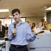 Washington Post writer Eli Saslow won a Pulitzer Prize for his series on the prevalence of food stamps in post-recession America.