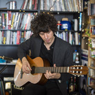 Federico Aubele performs at a Tiny Desk Concert in February 2014. Federico Aubele performs at a Tiny Desk Concert in February 2014.