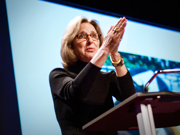 Anthropologist Helen Fischer explains how our brains behave when we're in love. (Image credit: Courtesy of TED)