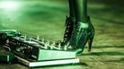 To what musician do these very fashionable shoes belong? To what musician do these very fashionable shoes belong?