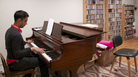 Vijay Iyer practices in his home. Vijay Iyer practices in his home.