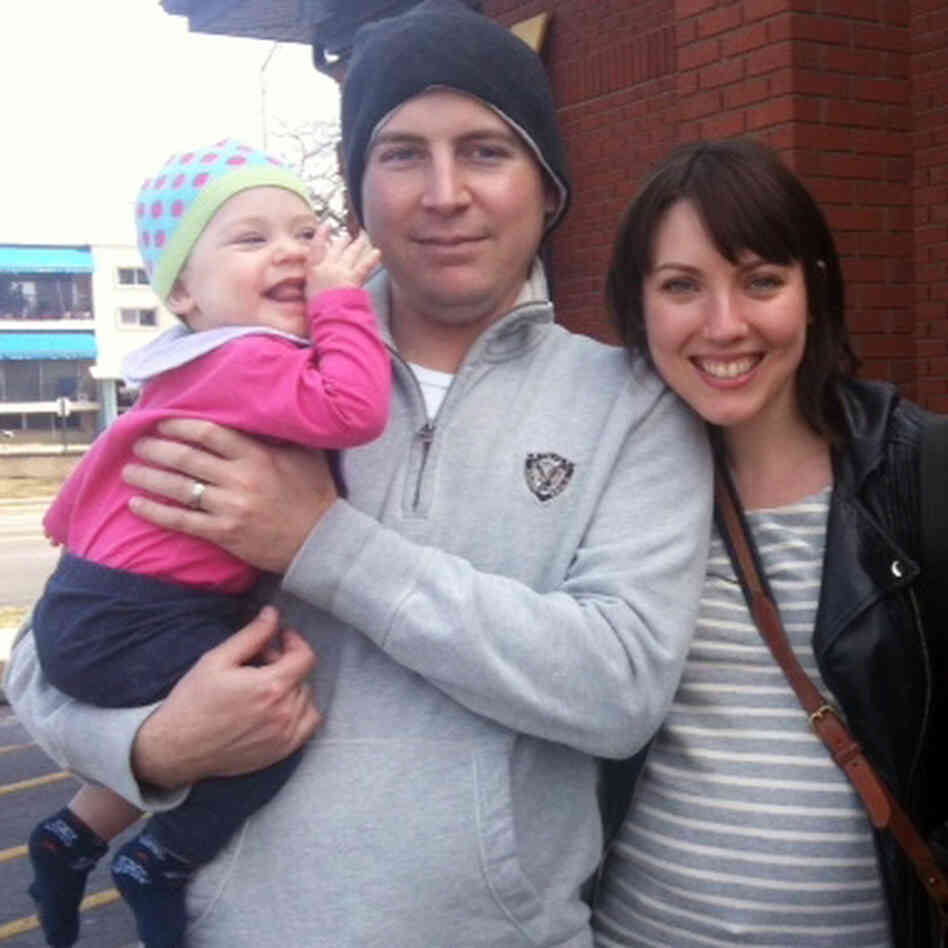 Tim Williams and Rebecca Murray, of Chicago, with their daughter, Margaret (Mugs) Williams Tim Williams and Rebecca Murray, of Chicago, with their daughter, Margaret (Mugs) Williams