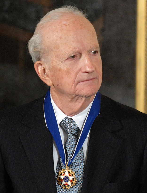 Gary Becker was awarded the Presidential Medal of Freedom at the White House in 2007. (Image credit: UPI/Landov)