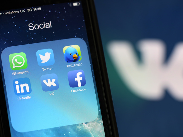 If signed into law, a measure passed by Russia's parliament would require international social media networks and email providers to store users' emails and posts on servers inside Russia. The pending rules also require bloggers who receive more than 3,000 hits per day to register with the Russian government. (Image credit: Bloomberg via Getty Images)