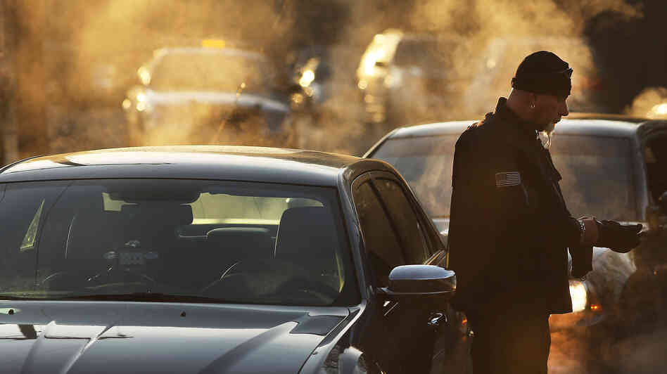 A police officer stands outside the entrance to Sandy Hook Elementary School in Newtown, Conn., on Dec. 15, 2012. A police officer stands outside the entrance to Sandy Hook Elementary School in Newtown, Conn., on Dec. 15, 2012.