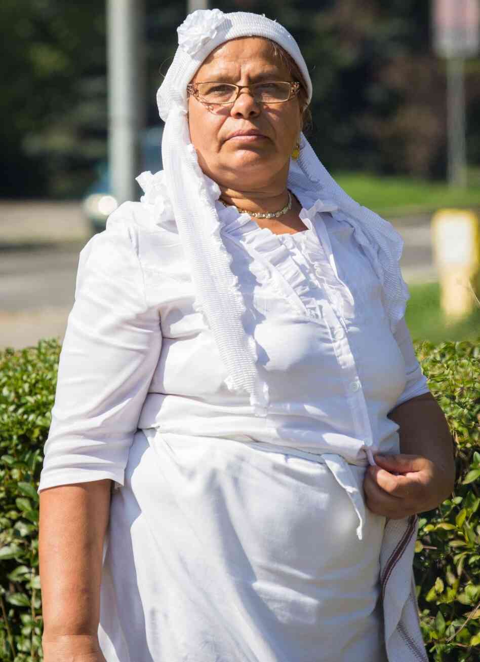 Djevrija Mazrek, one of the restaurant's cooks, was unemployed for 20 years before Romani Kafenava hired her. Djevrija Mazrek, one of the restaurant's cooks, was unemployed for 20 years before Romani Kafenava hired her.