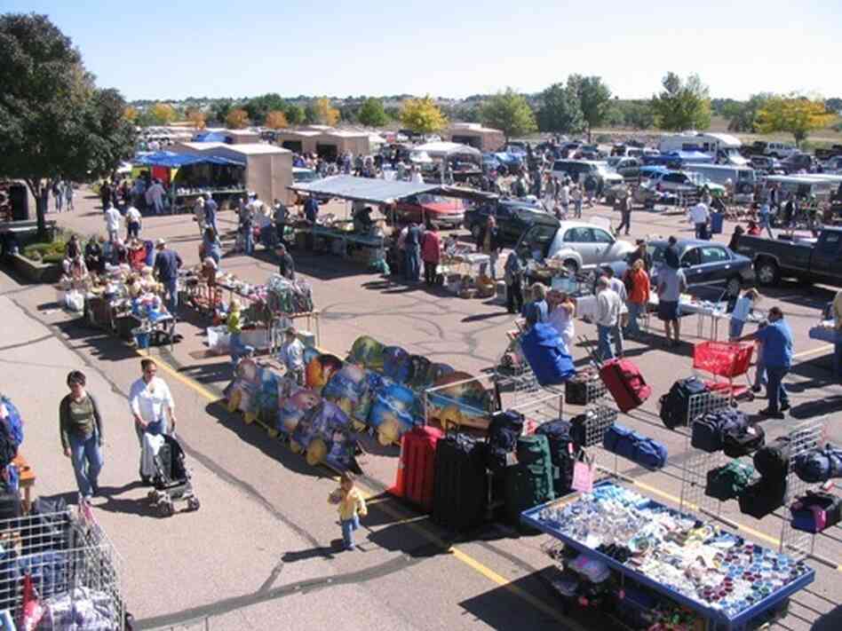This flea market in Colorado Springs and the Obamacare exchanges are versions of the same thing — marketplaces where sellers display wares and shoppers browse and buy. This flea market in Colorado Springs and the Obamacare exchanges are versions of the same thing — marketplaces where sellers display wares and shoppers browse and buy.