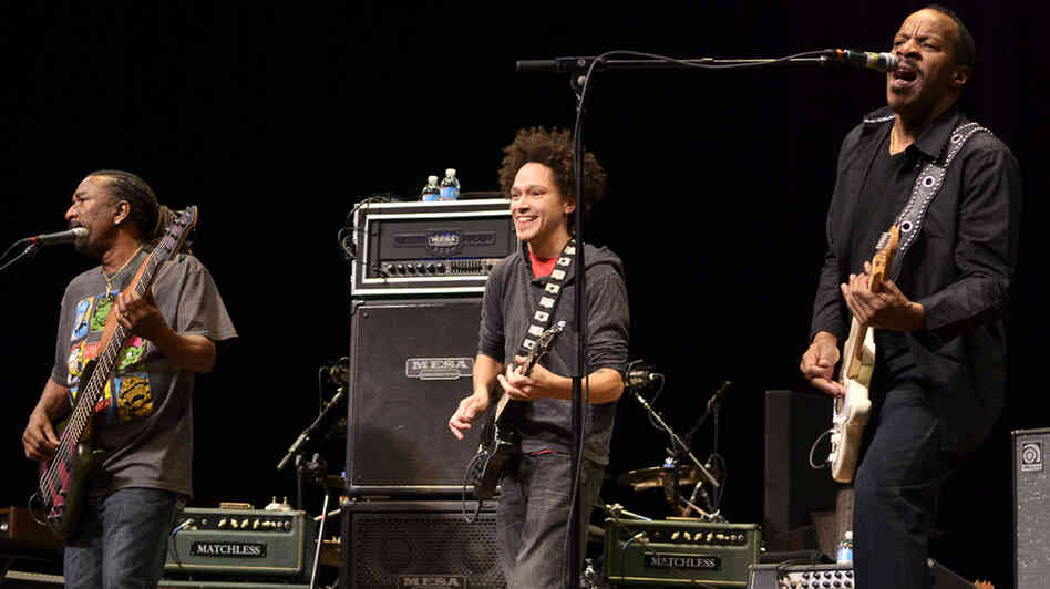 Dumpstaphunk appears on Mountain Stage, recorded live at the Culture Center Theater in Charleston. Dumpstaphunk appears on Mountain Stage, recorded live at the Culture Center Theater in Charleston.