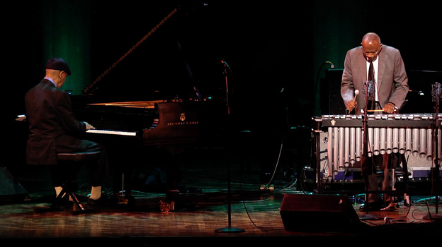 McCoy Tyner and Bobby Hutcherson perform at Blue Note at 75, The Concert. (NPR)