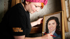 A prop maker readies a portrait of Octavian (Tara Erraught) in advance of the first performance of Der Rosenkavalier at the Glyndebourne Festival last month. A prop maker readies a portrait of Octavian (Tara Erraught) in advance of the first performance of Der Rosenkavalier at the Glyndebourne Festival last month.