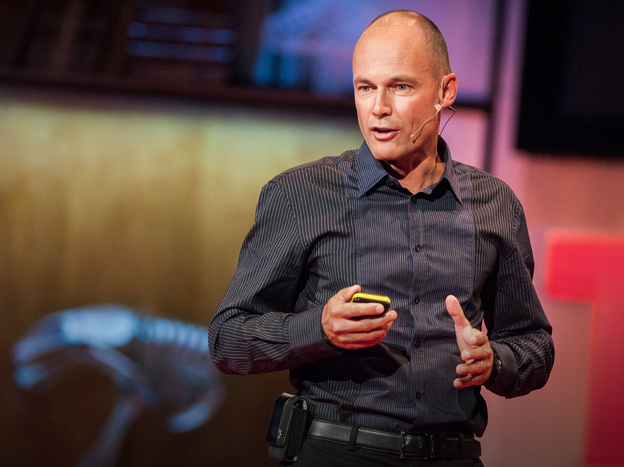 'People will tell you it's impossible, and that's exactly why we try to do it' — Bertrand Piccard (Image credit: TED)