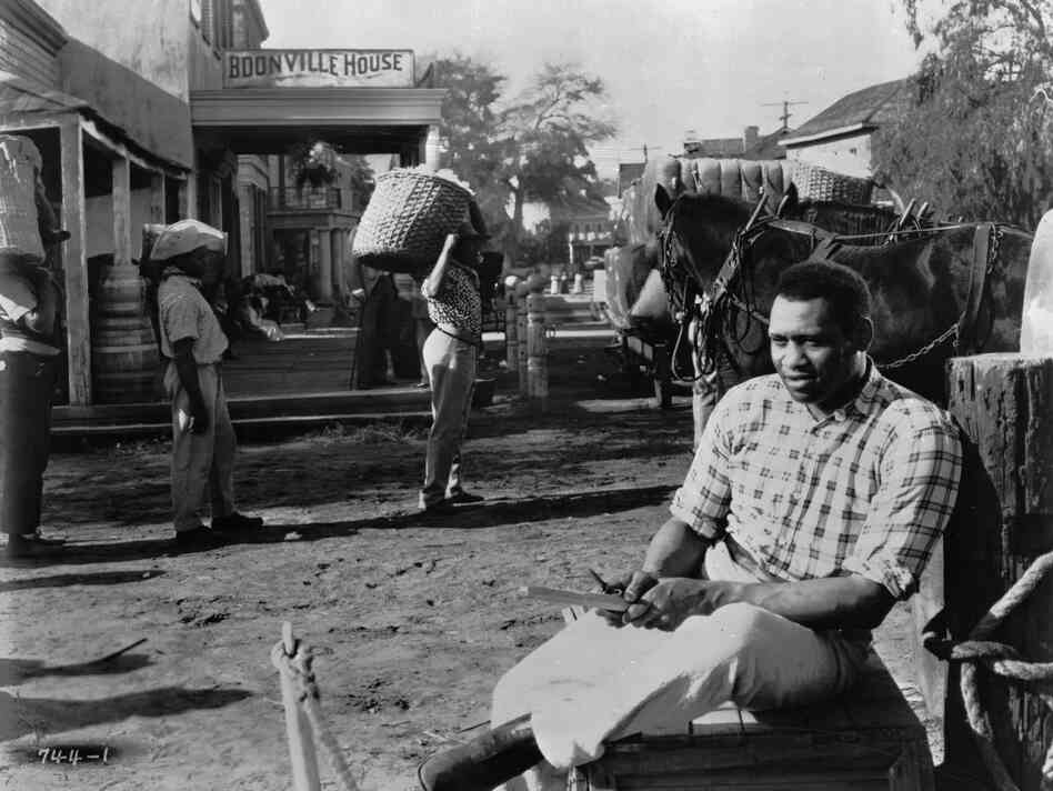 As the stevedore Joe, Paul Robeson sings the show's most memorable anthem: about how the mighty Mississippi River, that unstoppable force of nature, is completely indifferent to human suffering. As the stevedore Joe, Paul Robeson sings the show's most memorable anthem: about how the mighty Mississippi River, that unstoppable force of nature, is completely indifferent to human suffering.