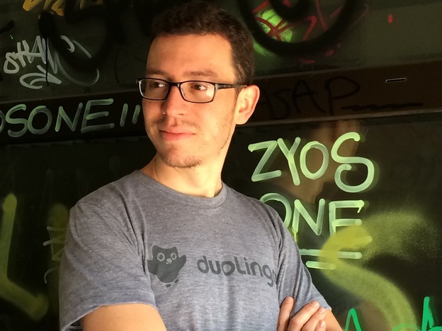 Computer programmer and entrepreneur Luis von Ahn wants you to help translate the web by learning a new language. (Image credit: Courtesy of the Duolingo archives)