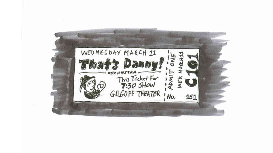 My theater ticket. My theater ticket.