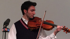 David Aaron Carpenter plays the 'Macdonald' Stradivarius viola at Sotheby's auction house for NPR in April. David Aaron Carpenter plays the 'Macdonald' Stradivarius viola at Sotheby's auction house for NPR in April.