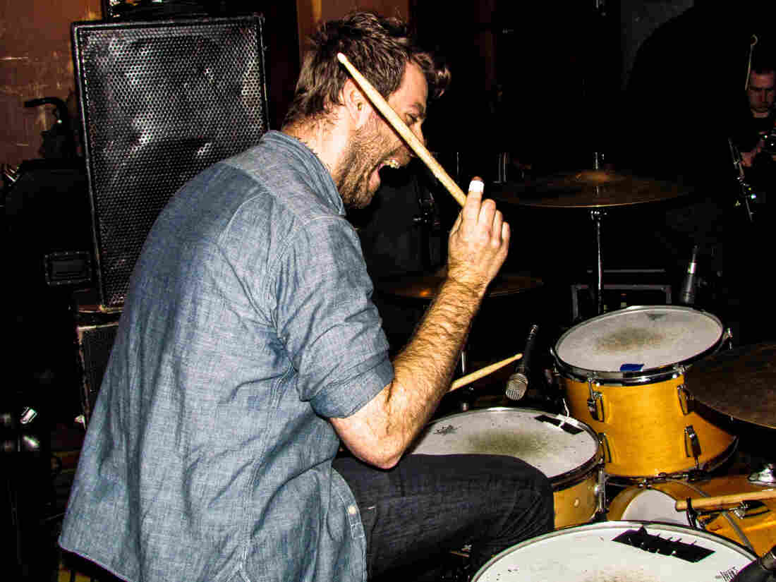 This week's guest Quizmaster, drummer Mike Kinsella (Owls, Joan Of Arc, Owen, American Football) This week's guest Quizmaster, drummer Mike Kinsella (Owls, Joan Of Arc, Owen, American Football)