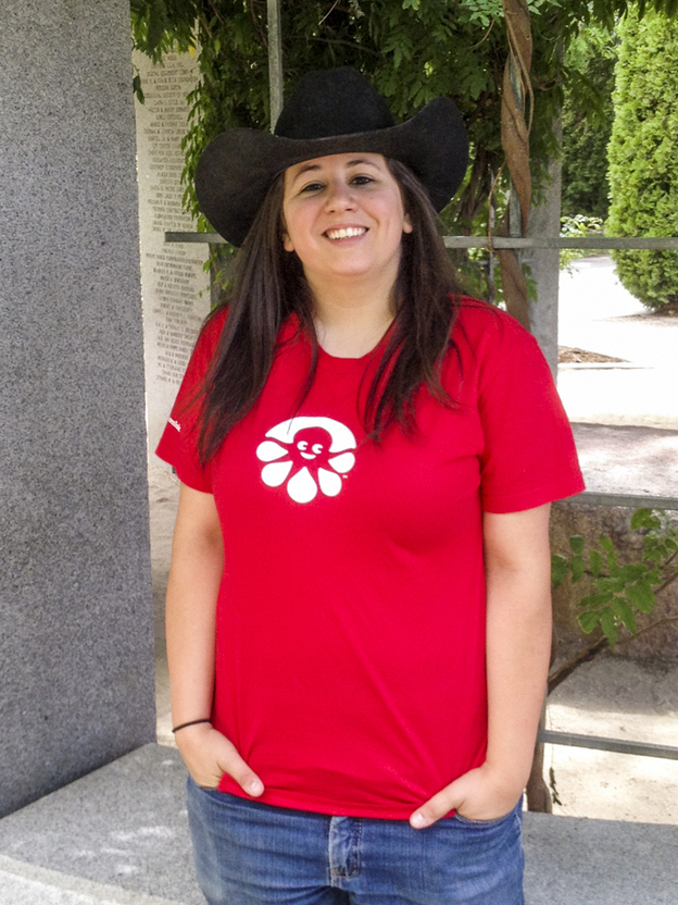 Alexandria Roberts, 23, recently graduated from the University of Nevada but hasn't been able to find full-time work. She plans to join the military soon, unless her employment situation changes. (Image credit: Reno Public Radio)