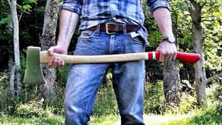 "I work with hand tools every day but few feel as good, or as manly, as a well cared for ax," says Cory, via Instagram.