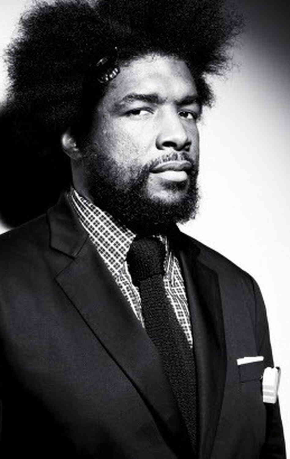 Ahmir "Questlove" Thompson serves as drummer, bandleader and producer for The Roots. Ahmir "Questlove" Thompson serves as drummer, bandleader and producer for The Roots.