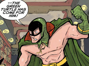 A new graphic novel re-imagines the Green Turtle as the comic world's first Asian-American superhero.
