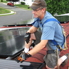 Mark Bortman of Exact Solar in Yardley, Pa., says having leased solar panels on a roof can add an extra step when selling a house. He says typically a buyer will assume the remainder of the lease, but that requires a credit check and some paperwork