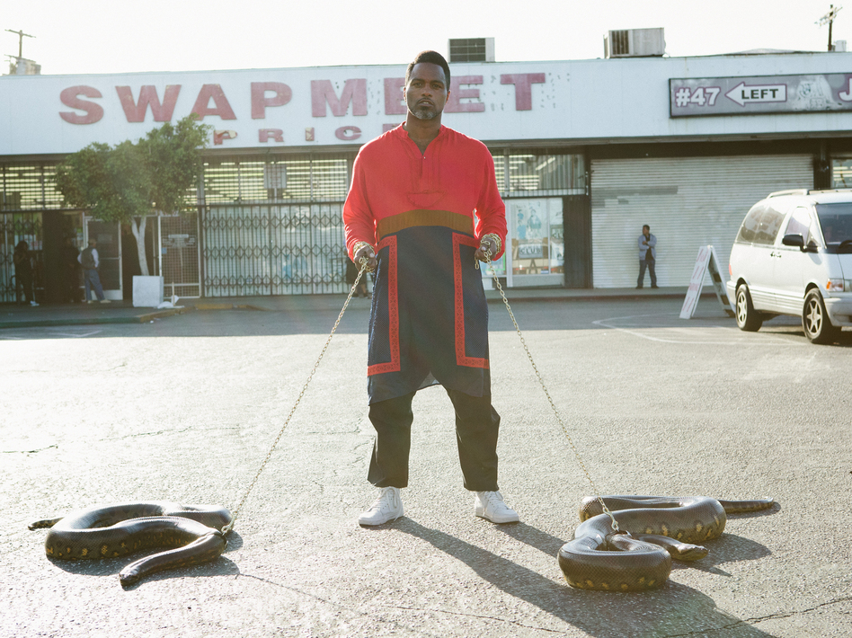 Shabazz Palaces' new album, Lese Majesty, comes out July 29. Shabazz Palaces' new album, Lese Majesty, comes out July 29.