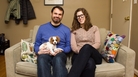 Keith (left) and Cathy Latinen of Empire! Empire! (I Was a Lonely Estate), being adorable with that dog. Keith (left) and Cathy Latinen of Empire! Empire! (I Was a Lonely Estate), being adorable with that dog.