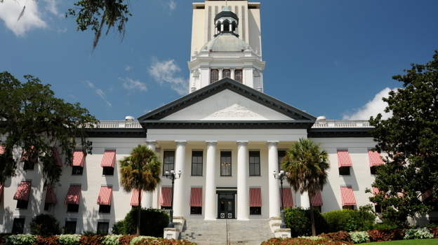 Florida's state capitol. A redistricting plan crafted by the Republican-controlled Legislature in Tallahassee was partially thrown out by a state judge. (Image credit: iStockPhoto)