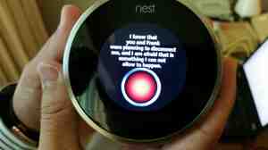 After Grant Hernandez, an undergraduate security researcher at the University of Central Florida, hacked Nest, he programmed it to riff off a favorite line from the movie 2001: A Space Odyssey.
