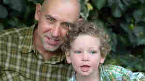Dale Conour with his son Quinn, 2. Conour's two children from a previous marriage were already young men when Quinn was born.