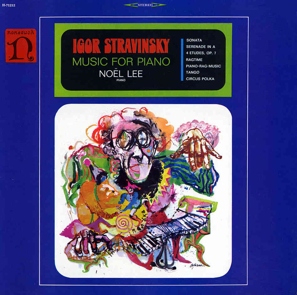 Noel Lee plays piano music by Igor Stravinsky, released in 1968.