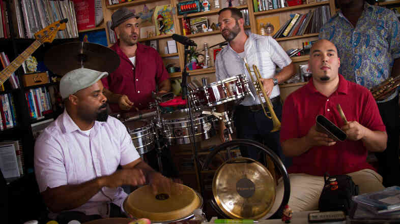 Bio Ritmo preforms a Tiny Desk Concert