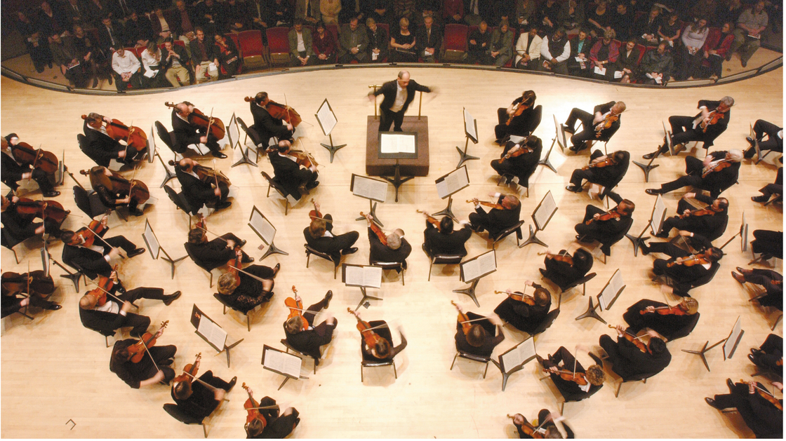 The Atlanta Symphony Orchestra, with Music Director Robert Spano conducting.