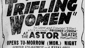 Yes, this ad was really in the newspaper – from the October 1, 1922 New York Tribune.