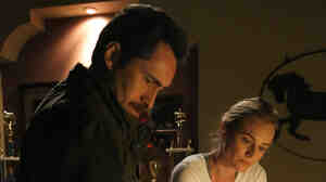 Demian Bichir, left, and Diane Kruger star in FX's cross-border crime drama The Bridge.