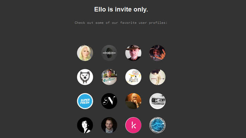 Ello is a new, invitation-only social network that aims to thrive and survive on a business model that does not include selling user data or advertising.