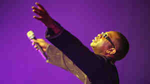 Senegalese superstar singer Youssou N'Dour performs in Lagos, Nigeria in 2009.