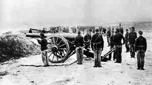 Union soldiers found that gunpowder was sometimes mixed with sawdust.