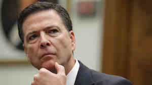 FBI Director James Comey says new encryption features allow people "to place themselves beyond the law."