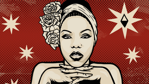 La Dame Blanche is a Cuban rapper and jazz vocalist. (Courtesy of the artist)