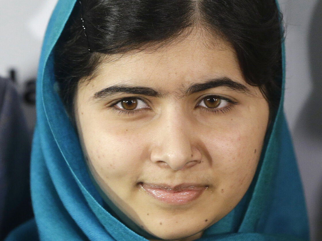 Malala Yousafzai poses for photographs in New York. Yousafzai, who survived being shot by the Taliban because she advocated education for girls, has been been named one of two recipients for the 2014 Nobel Peace Prize. Malala Yousafzai poses for photographs in New York. Yousafzai, who survived being shot by the Taliban because she advocated education for girls, has been been named one of two recipients for the 2014 Nobel Peace Prize.