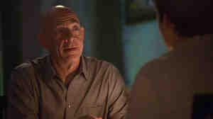 J.K. Simmons plays brutal music teacher Terence Fletcher in Whiplash.