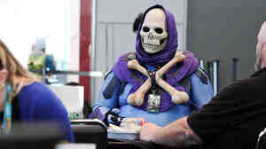 Costumes were plentiful at the New York Comic-Con at Jacob Javitz Center.